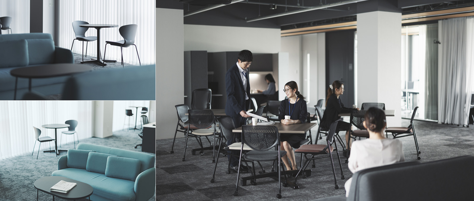 Rest Zone (within the main workspace)