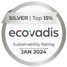 SILVER 2024 ecovadis sustainability Rating